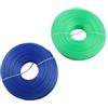 babominimer Confezione da 2 fili per decespugliatori, 6 mm, lunghezza totale 200 m, in nylon, per tosaerba e decespugliatori, filo da taglio rotondo compatibile con decespugliatori da 0,6 mm di