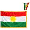 Generic Bandiera del Kurdistan, grandi bandiere curde, grande 150 x 90 cm, luminosa e resistente, decorazione per interni ed esterni, decorazioni per festival, eventi, celebrazioni (1 pezzo)