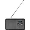 NEDIS Radio 4,5 W FM/DAB+ Sveglia Cavo di ricarica batteria 1,3'' sw RDDB5110BK