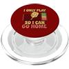 Low Social Battery Pickleball Giocando così posso andare a casa Pickleball Paddle PopSockets PopGrip per MagSafe