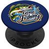 Cool Fishing Tees Andato a pescare PopSockets PopGrip Adesivo