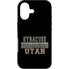 Utah born and Utah apparel Custodia per iPhone 17 Retro Siracusa Utah
