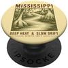 Studio Naturale Heritage del Sud Avventura all'aperto nel profondo Mississippi PopSockets PopGrip Adesivo