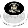 Carattere Narrativa Libro Letteratura Ro Emotionally Attached To Fictional Characters PopSockets PopGrip per MagSafe