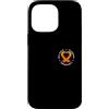 Multiple Sclerosis MS Orange Heart Pocke Custodia per iPhone 14 Pro Max Tasca a forma di cuore con nastro arancione MS per la consapevolezza della sclerosi multipla