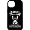 Miniature Bull Terrier Fun Bull Terrier Custodia per iPhone 13 Bull Terrier in miniatura, divertente Bull Terrier in miniatura