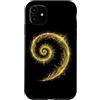 Sacred Geometry Fibonacci - Gifts & Appa Custodia per iPhone 11 Fibonacci Spiral Ratio Matematico Matematico Geometria Sacra