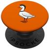Punk Flock Co Divertente Punk Goose Mohawk Edgy Oche Amante Uccello Umorismo Arte PopSockets PopGrip Adesivo