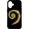Sacred Geometry Fibonacci - Gifts & Appa Custodia per iPhone 16 Fibonacci Spiral Ratio Matematico Matematico Geometria Sacra