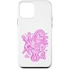 generic Custodia per iPhone 12 mini Disegno di carattere alla moda Gyaru Kawaii Y2K rosa