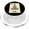 Funny Mexican Designs for Family Funny Mexican Design for Aunt - La Tia Yoga PopSockets PopGrip per MagSafe