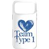 Diabetes Awareness Designs Custodia per iPhone 17 Pro Max Team Type 1 Supporto per la sensibilizzazione al diabete