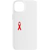 Hiv Aids Warriors Apparel. Custodia per iPhone 14 Plus Aids Hiv Fighter Aids Warrior Red Ribbon - Giornata mondiale degli aiuti