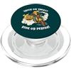 Pumpkin Motorcycle Biker Outfits for Hal Dolcetto o scherzetto giro o perire divertente Halloween zucca motociclista PopSockets PopGrip per MagSafe