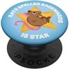 PopSockets - Impugnatura per telefono divertente, motivo: Rat Star PopSockets PopGrip Adesivo