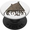 Ombraluna Collective Casa Stregata Su Zampe Di Ragno PopSockets PopGrip Adesivo