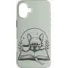 French Bulldog Coffee Book Lovers Readin Custodia per iPhone 16 Plus Bulldog francese Book Lover Coffee Reader Dog Lover