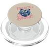 Sarcastic Feral Funny Delight Humor Vint Divertente sarcastico mamma orso prima di tutto Io sono una delizia retrò PopSockets PopGrip per MagSafe