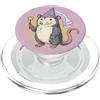 PopSockets - Impugnatura per telefono divertente, motivo: principessa Opossum PopSockets PopGrip per MagSafe