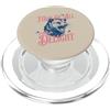 Sarcastic Feral Funny Delight Humor Vint Divertente sarcastico opossum prima di tutto Io sono una delizia retrò anni '80 PopSockets PopGrip per MagSafe