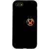 Multiple Sclerosis MS Orange Heart Pocke Custodia per iPhone SE (2020) / 7/8 Tasca a forma di cuore con nastro arancione MS per la consapevolezza della sclerosi multipla