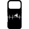 T-Shirts de Pilota di motocross Custodia per iPhone 17 Pro Cardiogramma del battito cardiaco del motocross