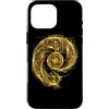 Sacred Geometry Fibonacci - Gifts & Appa Custodia per iPhone 16 Pro Max Fibonacci Spiral Ratio Matematico Matematico Geometria Sacra