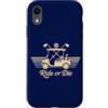Funny Vintage Retro Golf Caddy Humor Gol Custodia per iPhone XR Golfer Golf Fans Cart Driver Citazione divertente Giro o Die Golf