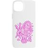 generic Custodia per iPhone 14 Plus Disegno di carattere alla moda Gyaru Kawaii Y2K rosa