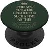 Christian Women Queen Bible Verse Faith Versetto biblico di Ester Corona cristiana PopSockets PopGrip Adesivo
