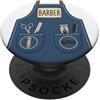 Fade & Blade Grembiule divertente da barbiere per parrucchiere PopSockets PopGrip Adesivo