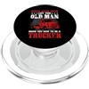 Funny Truck Driver Trucker Apparel Move Over Boys Let The Old Man Trucker Funny Truck Driver PopSockets PopGrip per MagSafe