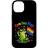 Proud Ally Free Mom Hugs Frog Tees Custodia per iPhone 14 Mamma Gratis Abbraccia LGBTQIA+Ally Pride Month Frog