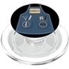 Fade & Blade Grembiule divertente da barbiere per parrucchiere PopSockets PopGrip per MagSafe