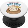 Cute Dumpling Designs Carino Kawaii Dim Sum Amante Gnocchi Al Vapore Foodie PopSockets PopGrip Adesivo
