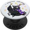 PopSockets - Impugnatura per telefono divertente, con scritta I Require Whimsy PopSockets PopGrip Adesivo