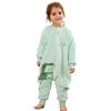 HAHASHOW Sacco Nanna Invernale 2.5 Tog per Bambini 2-3 Anni, Verde