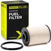 RIDEX PLUS 9F0056P Filtro carburante con guarnizione Compatibilità con FORD MONDEO IV BA7 Diesel