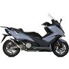 MIVV scarico gp-pro inox nero compatibile con kymco ak 550 2020