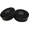 DBAILY Coperchio Antipolvere Per Auto,2pcs Coperture Antipolvere Per Fari Auto Universale a Led 7 Taglie Sigillo Gomma Nero Impermeabile Per i Fari Delle Auto