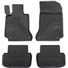 IMJ-Global Tappetini Auto Gomma No. 77 su Misura Compatibili con Mercedes-Benz Classe E C207 2009-2017, Set Completo di Tappeti Auto TPE per Migliorare Look e Sportività