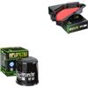 DB PARTS Kit filtro aria e filtro olio compatibile con Kawasaki ER-6n (ER650) (ABS) 2013-2016