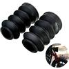 Viviance Ghette per Copri Forcella da 39 mm Gators Stivali in Gomma per Harley Sportster Dyna FX XL 883