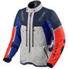 REV'IT! Revit Sand 5 H2O Giacca tessile da moto, argento/blu, S