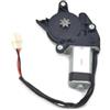 RFSHOP Alzacristalli Motore Di Sollevamento Del Vetro Della Portiera Dell'auto Universale 12V 4 Fori Motore Elettrico Per Alzacristalli Parti Alzacristalli Con Denti 1 Pz Regolatore Finestrino(7 gear left)