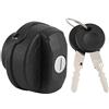 Generic Tappo del Serbatoio del Carburante con Chiusura in ABS Nero di Alta qualità per //, 2 Chiavi Incluse, Installazione Semplice