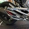 Paraserbatoio.it ADESIVO RESINATO EFFETTO 3D, PER MOTO COMPATIBILE CON HONDA NC 750X ROSSO (PROTEZIONE MARMITTA)