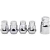 ZHjLut Bulloni ruota Compatibile con Ford Per C-Max 2007 2008 2009 2010 2011 2012 2013 2014 2015 2016 2017 2018 2019 Dadi antifurto per ruote auto
