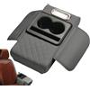 Generisch Imbottitura per braccioli per console 'auto, rivestimento impermeabile, protezione per console centrale, tappetino multifunzione con porta bevande, imbottitura interna per comfort di guida