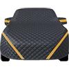 Generic Telo Copriauto Antigrandine Per Renault Scenic 5 (2024-2025) Copri Auto Anti Grandine Telo Copriauto Spesso, Impermeabile, Traspirante, Anti-UV E Anti-polvere